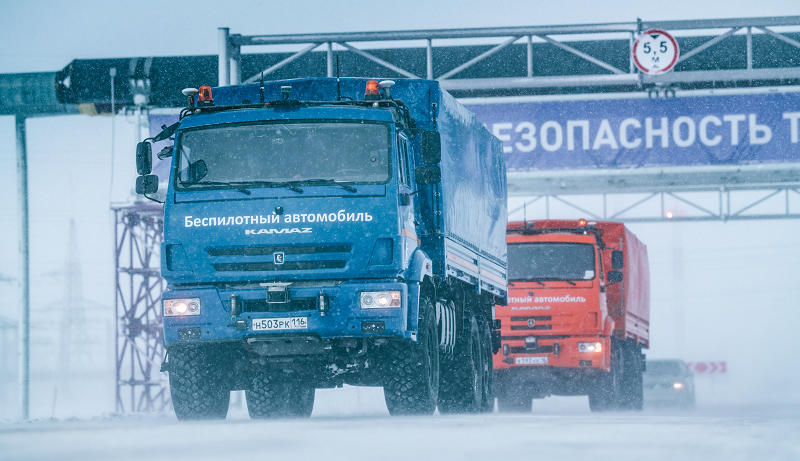беспилотные автомобили на Ямале и Югре